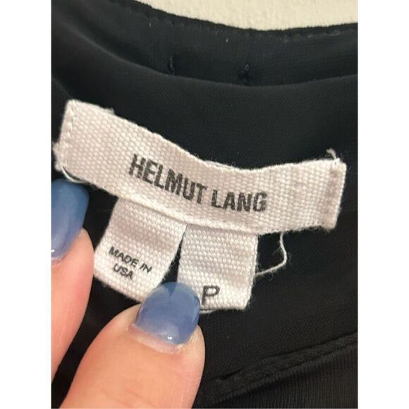 Helmut Lang Faint tank top size P sleeveless layered made in U.S. - Picture 8 of 12